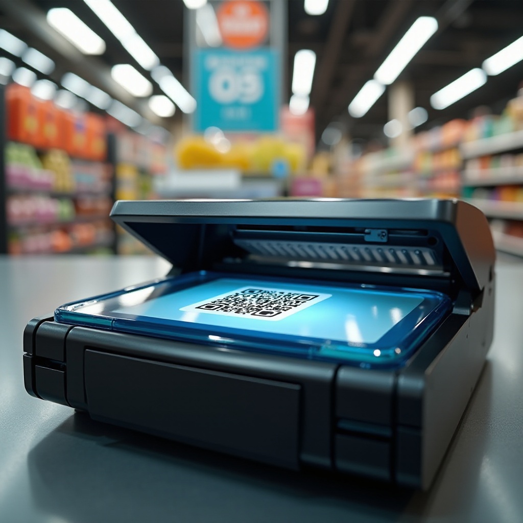 how do grocery store scanners work